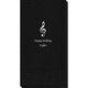 Treble Clef Guest Towels Image 3 of 3